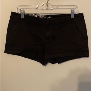 Black shorts